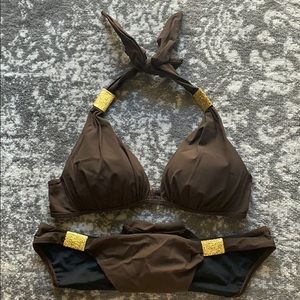 Victoria’s Secret Brown Bathing Suit